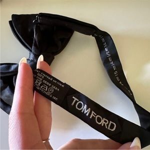 Tom Ford Black Silk Tie